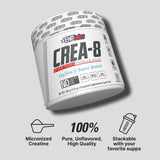 EHP Labs CREA-8 100 portions, solution économique pour la routine.