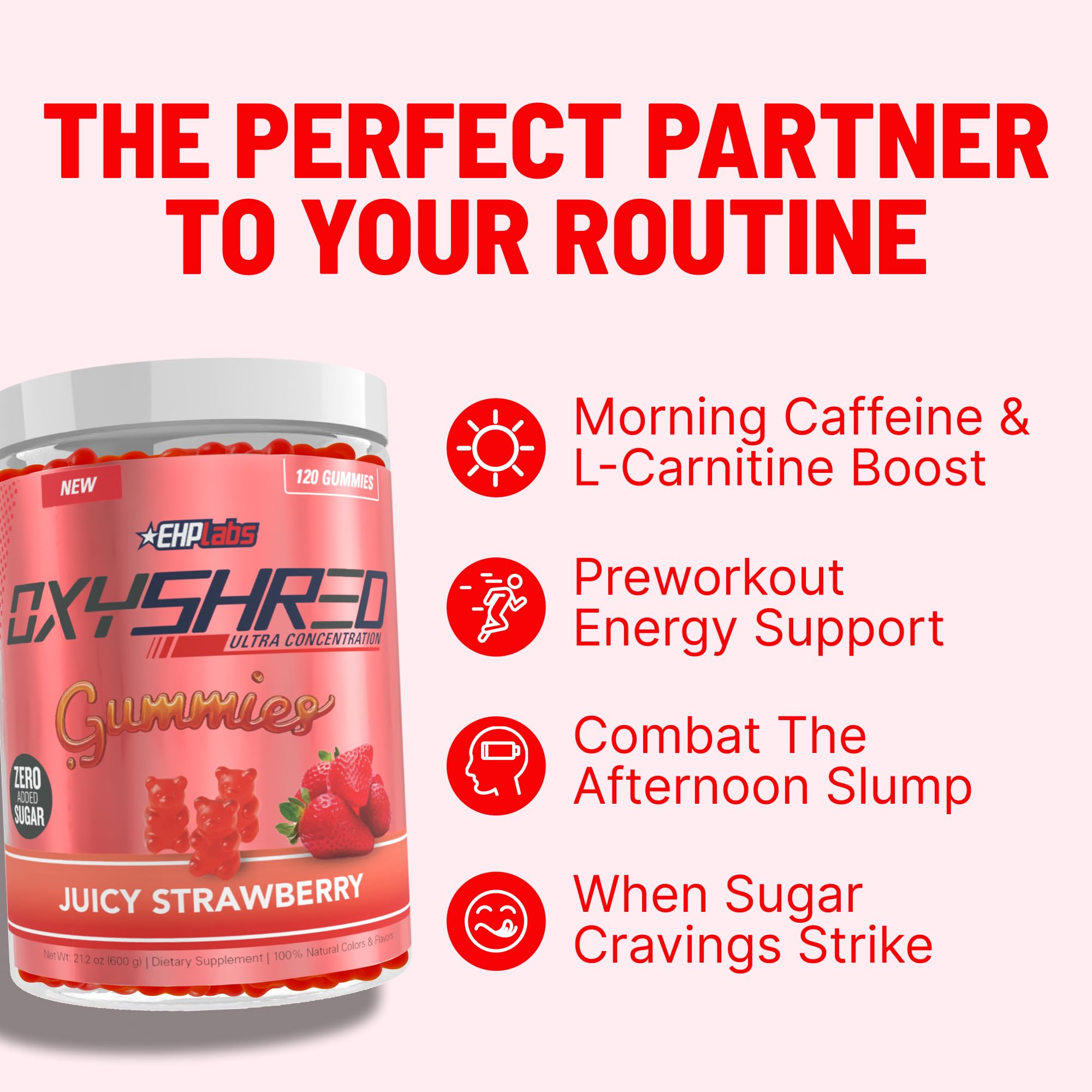 OxyShred Gummies – extrait haricot blanc pour un complément équilibré