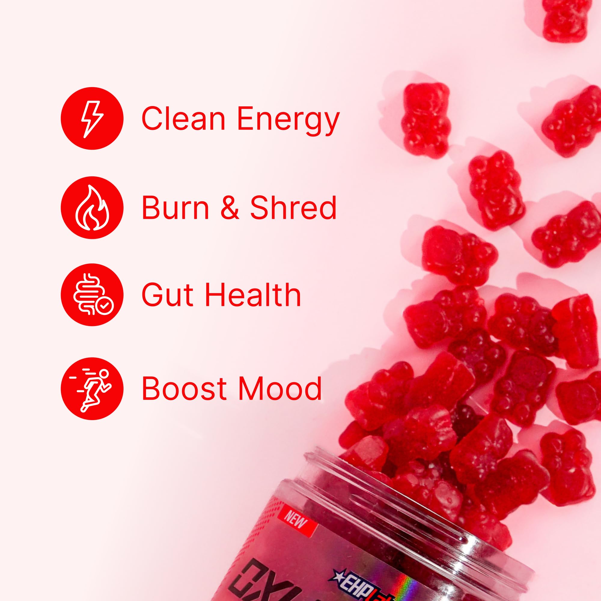 OxyShred Gummies – fibre prébiotique chicorée pour digestion et bien-être