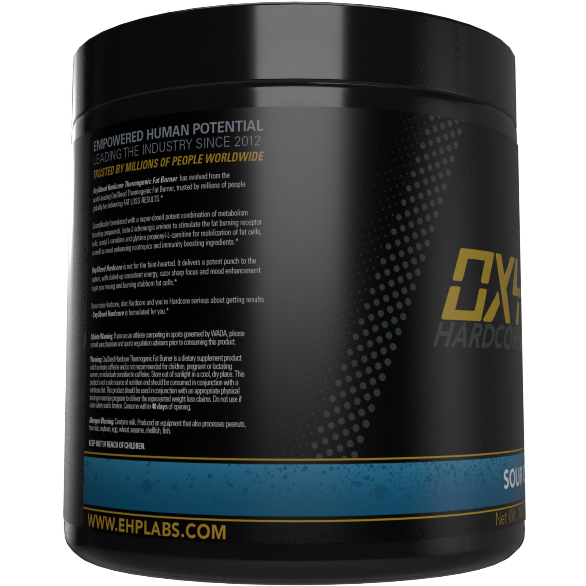 Mise en place rapide d’OxyShred Hardcore pour une session sportive