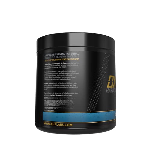 Poudre OxyShred Hardcore mesurée dans une cuillère doseuse