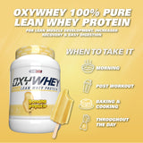 OxyWhey enzyme digestion: enzymes pour digestion facilitée.
