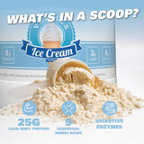 Doseur-pelle EHP Labs OxyWhey pour mesurer chaque portion.