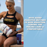 Emballage-boite d'OxyWhey, rangement pratique et compact.