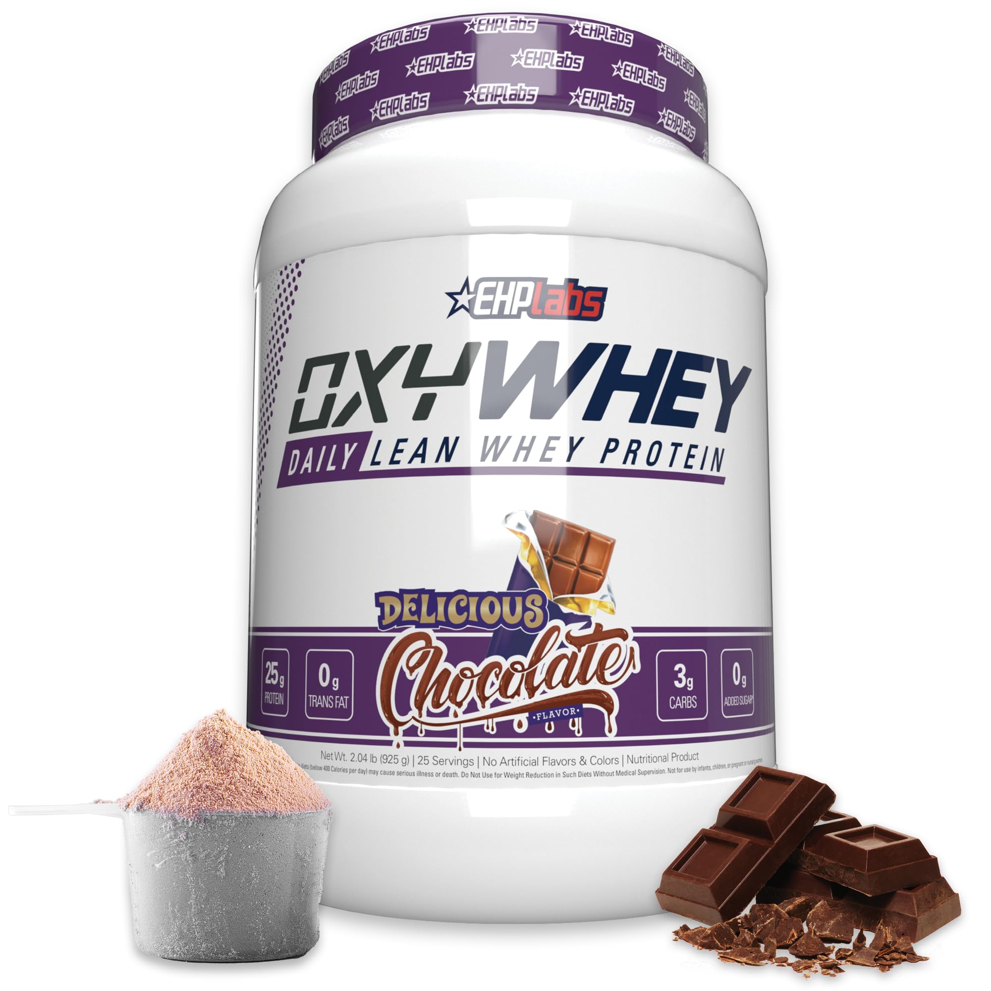 EHP Labs OxyWhey shake-glace : 25 g de protéine par portion après l'entraînement