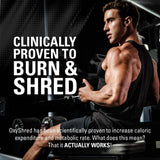OxyShred L-Glutamine, poudre pour récupération et énergie post-effort.