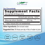 Eidon Liquide Silice Concentre – compte-gouttes pour dosage précis dans l'eau