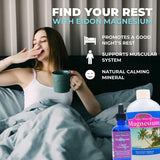 Emballage d'Eidon Magnésium Liquide Concentré – produit naturel sans additifs ni conservateurs.