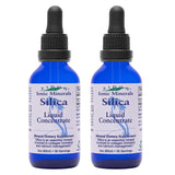 Eidon Silice Liquide Concentré, bouteille 2 oz, pour cheveux et peau.