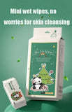 Sans alcool EIFER : lingettes douces pour toute la famille.