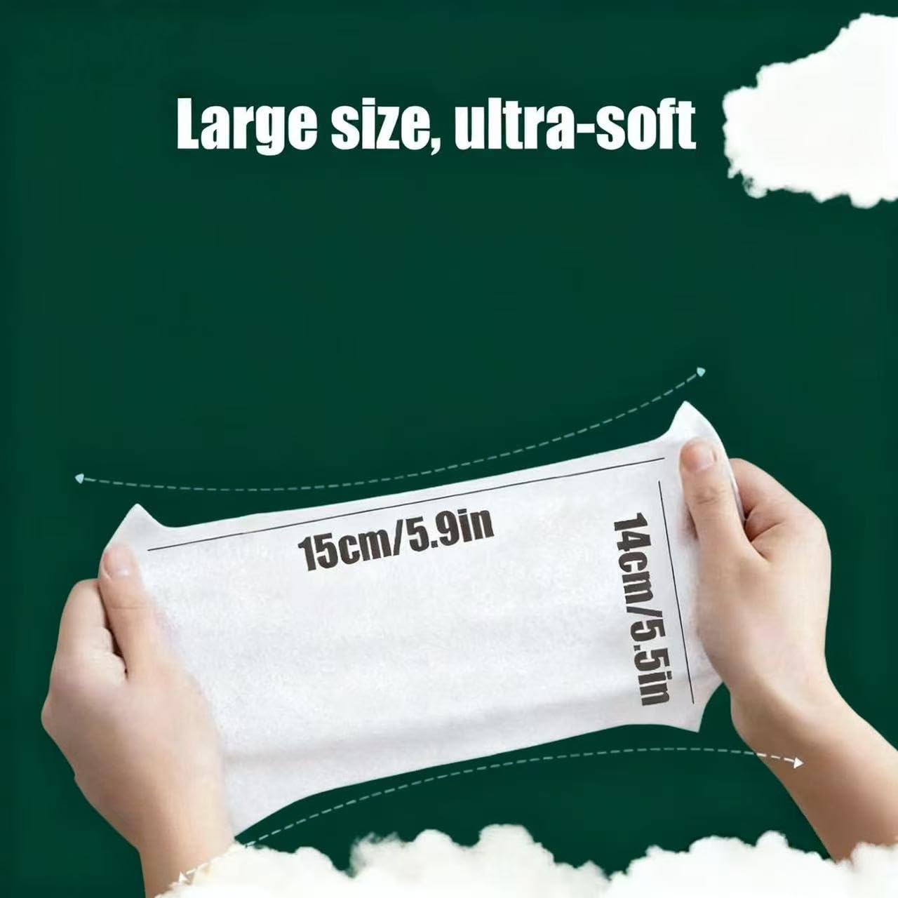 Parfait pour les voyages: EIFER lingettes mini dans le sac.