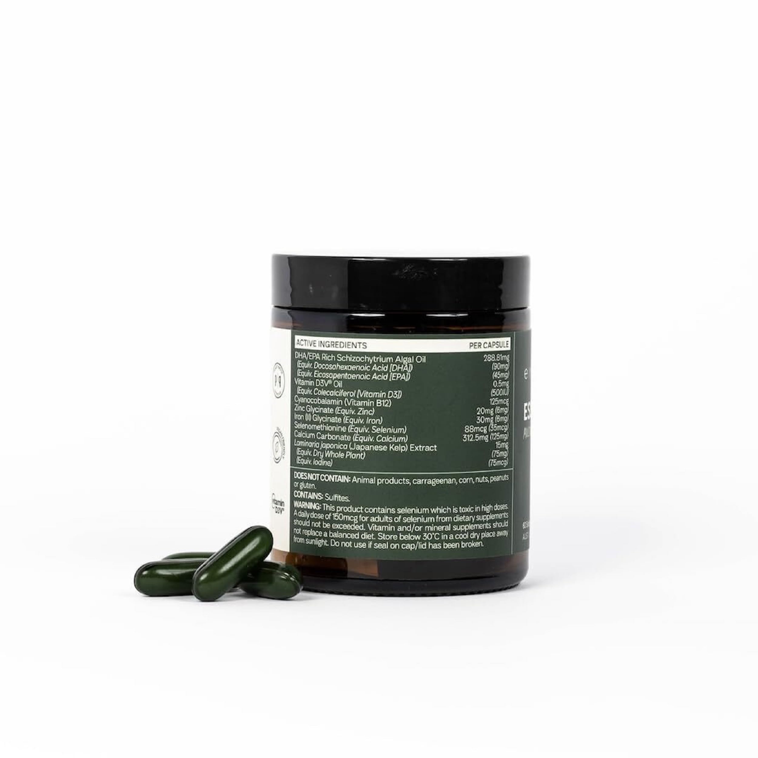 eimele Essentiel 8 : emballage visible et présentation des nutriments clés