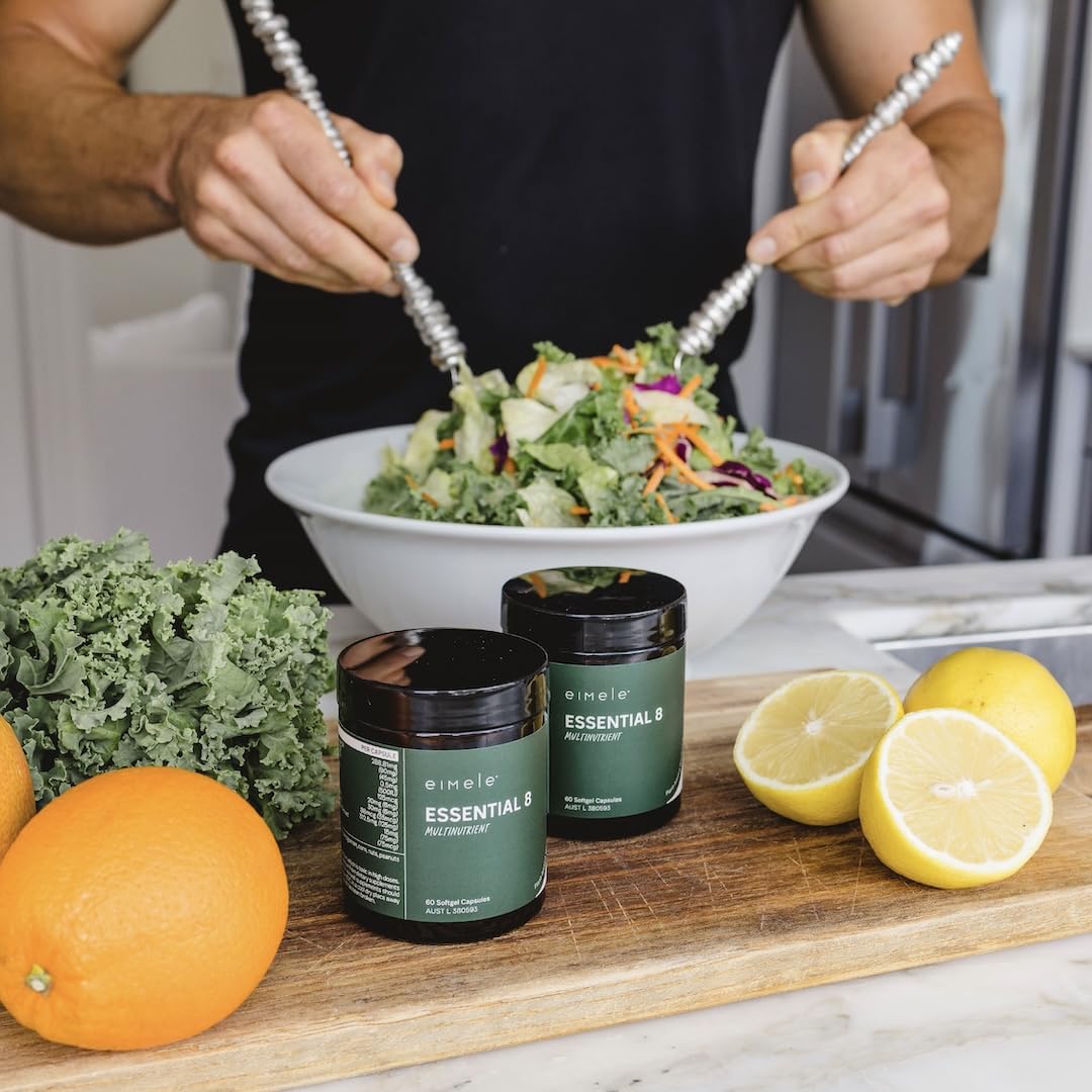 eimele Essentiel 8 : étiquette nutrition détaillant les nutriments principaux
