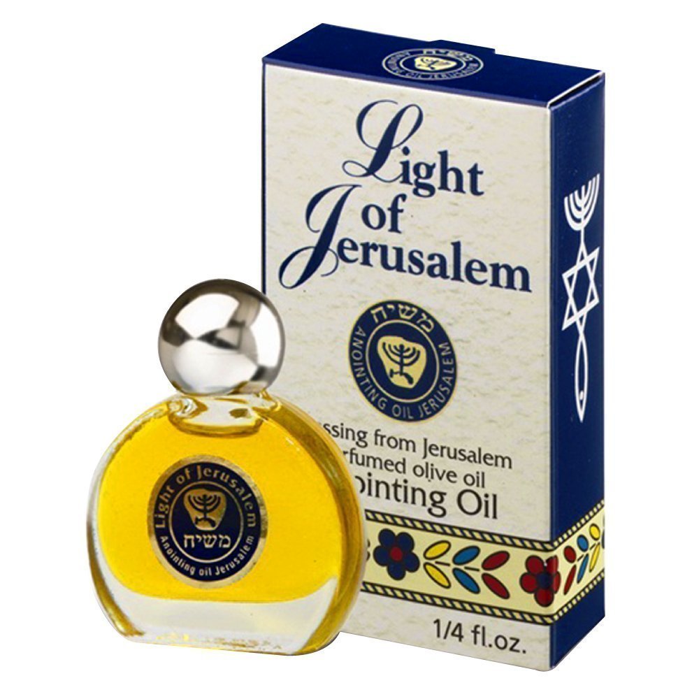 Ein Gedi Lumière de Jérusalem — huile d’onction pour la prière et les rituels