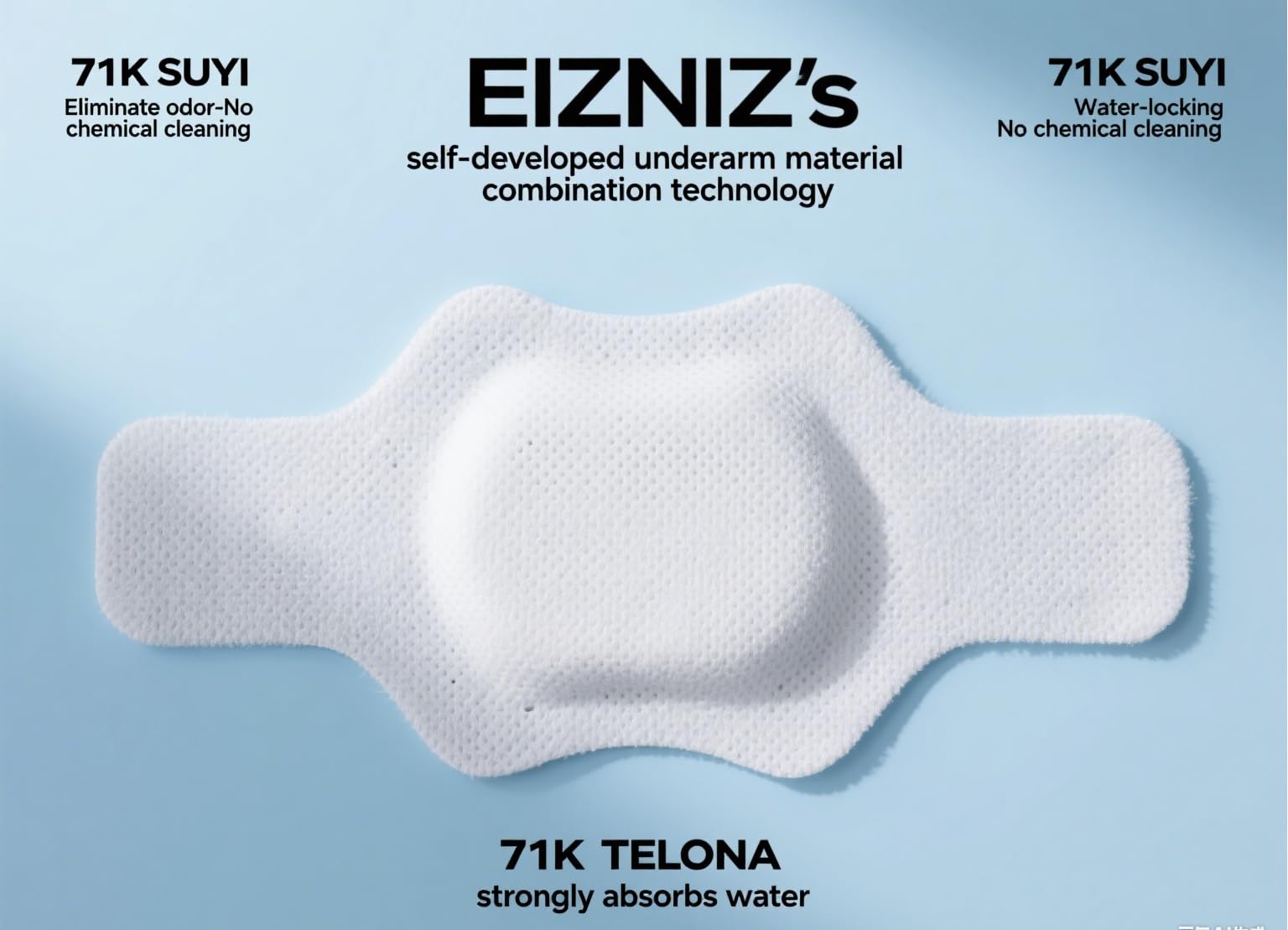 Attache élastique Eizniz: fixation stable pendant l’exercice et les mouvements.