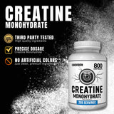 Ekkovision Créatine Monohydrate - capsules améliorant concentration et performance mentale.