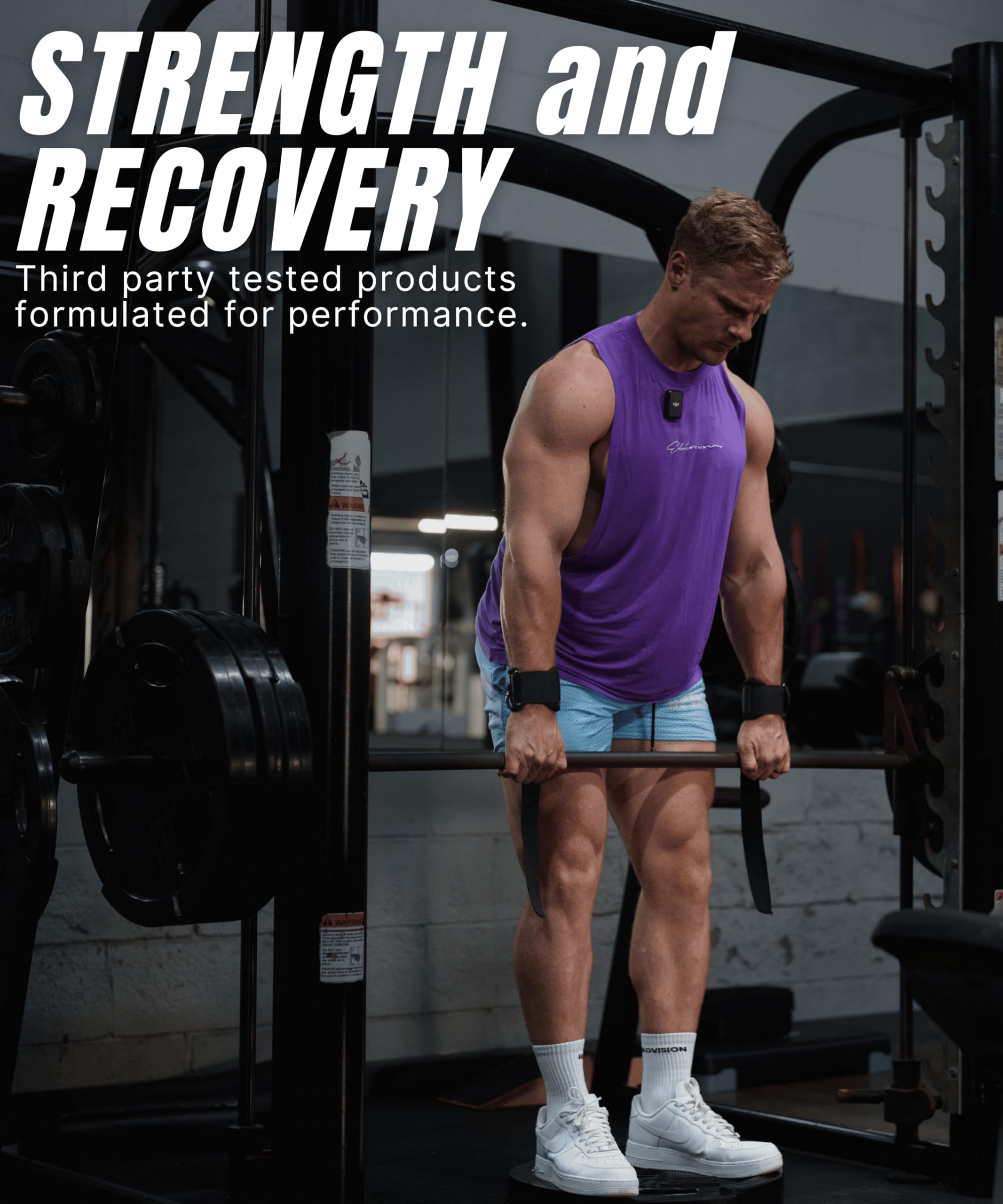 Ekkovision Créatine Monohydrate - capsules pour gains de masse musculaire et endurance.
