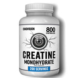 Ekkovision Créatine Monohydrate - capsules pour une prise facile lors de l'entraînement.