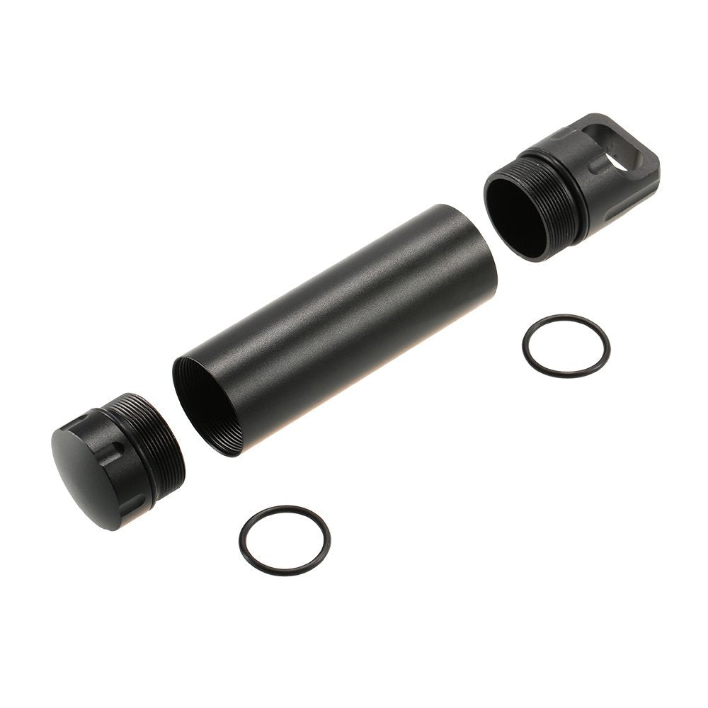 Bouteille aluminium gris EKLOEN, outil EDC fiable.