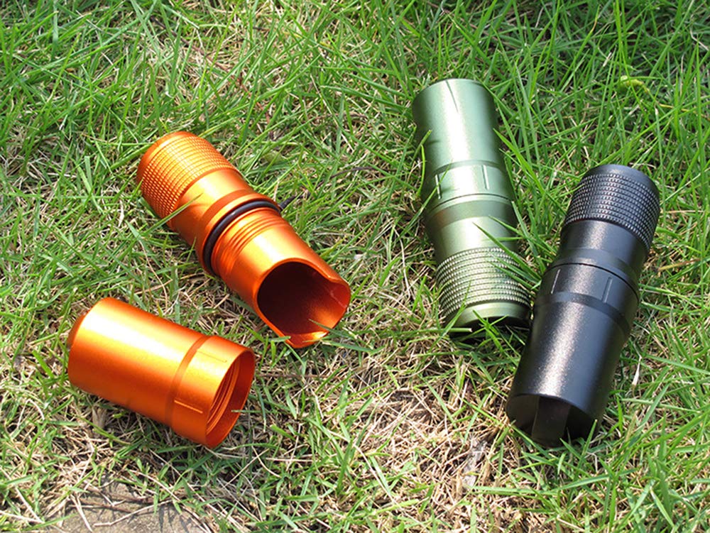 EKLOEN capsule EDC étanche orange matériau aluminium aero durable