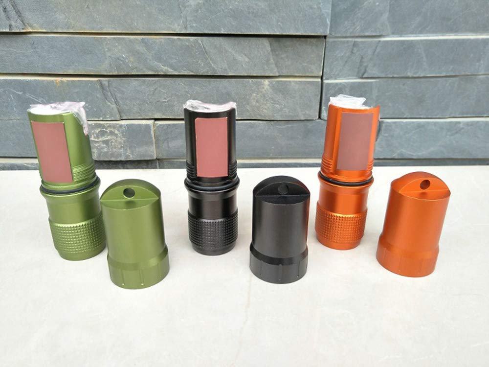 EKLOEN capsule EDC étanche orange rangement pilules pour déplacement