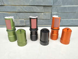 EKLOEN capsule EDC étanche orange rangement pilules pour déplacement