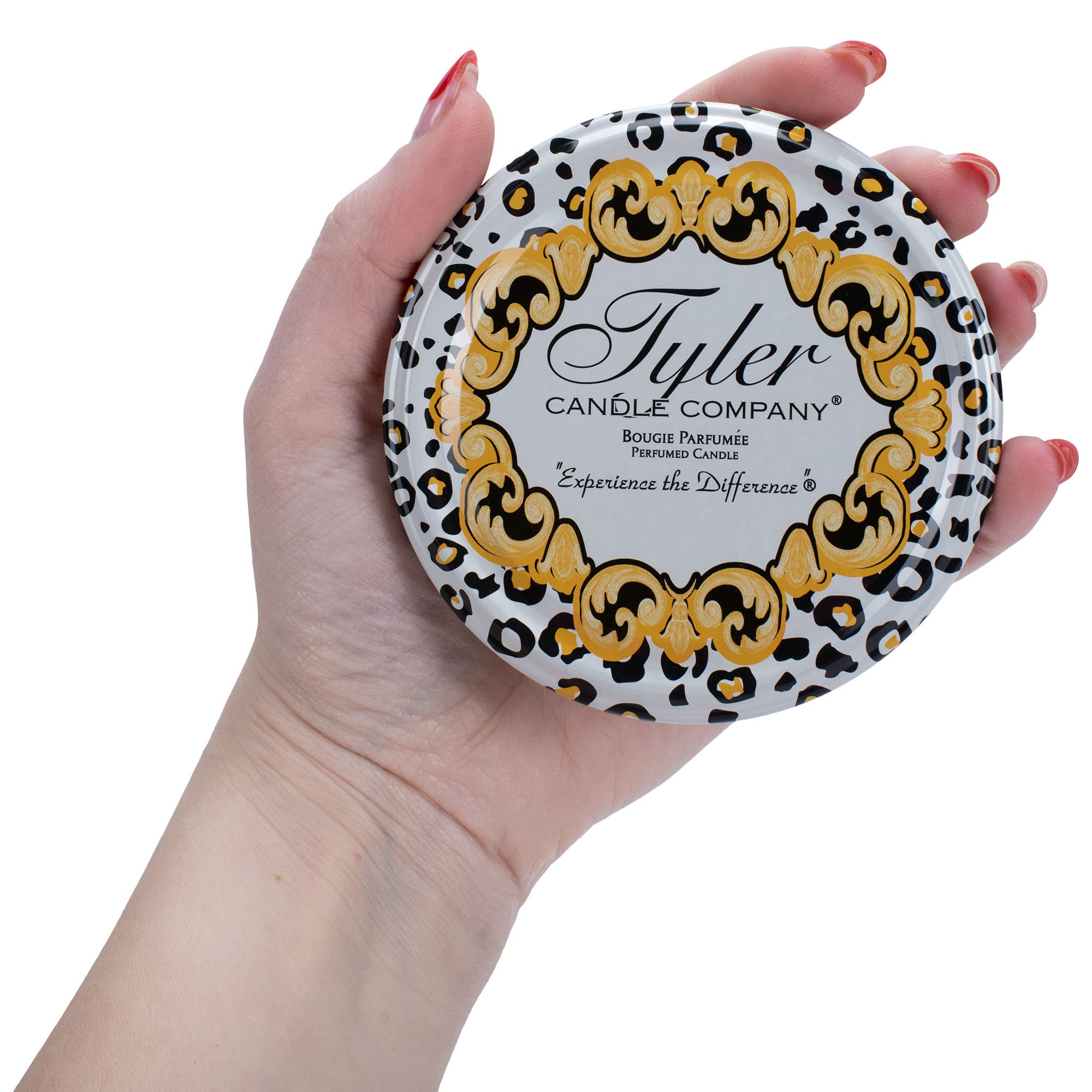 Bougie florale Elanze Designs Tyler Candle French Market pour décoration intérieure