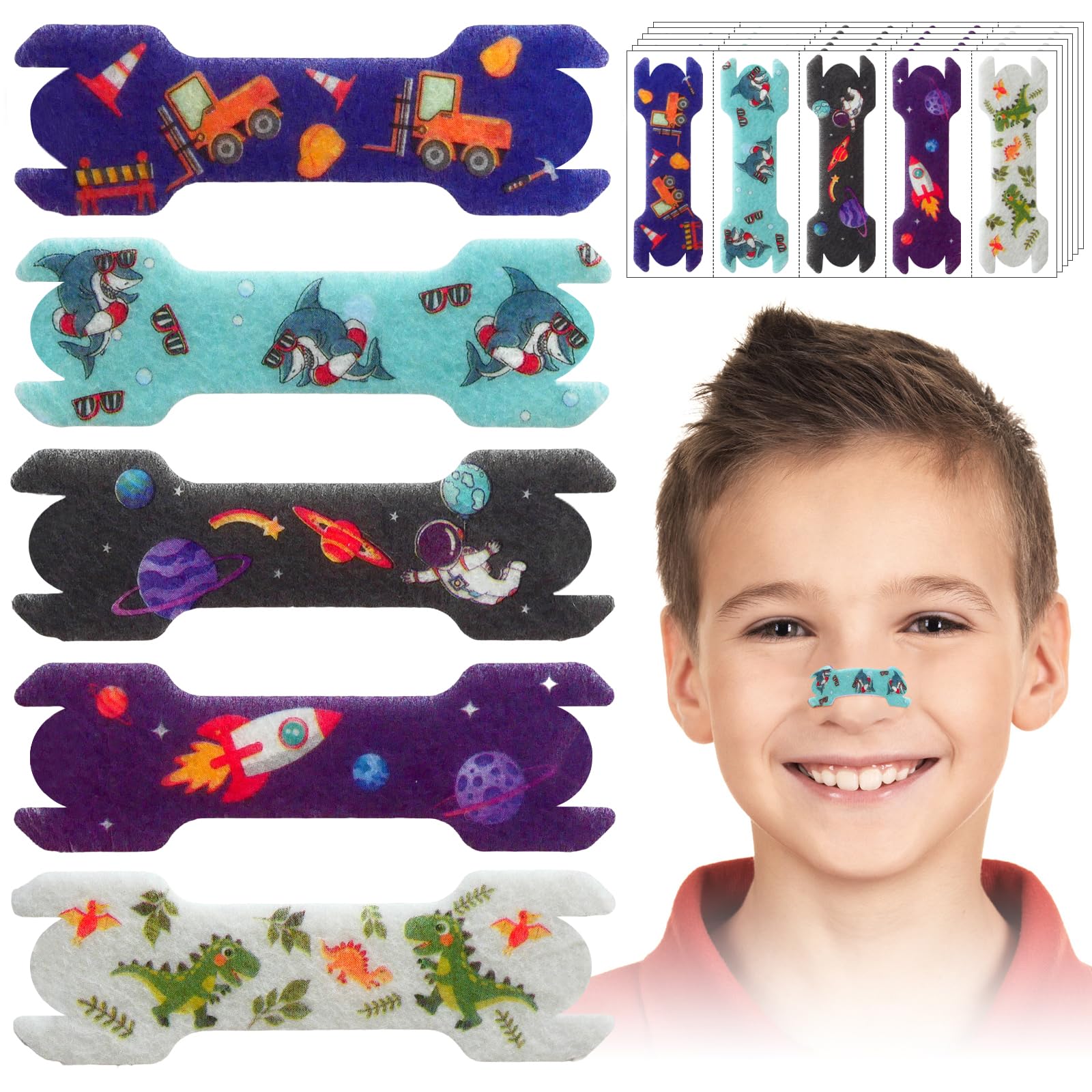 ElasignShopo bande nasale enfant petite taille facilite la respiration.