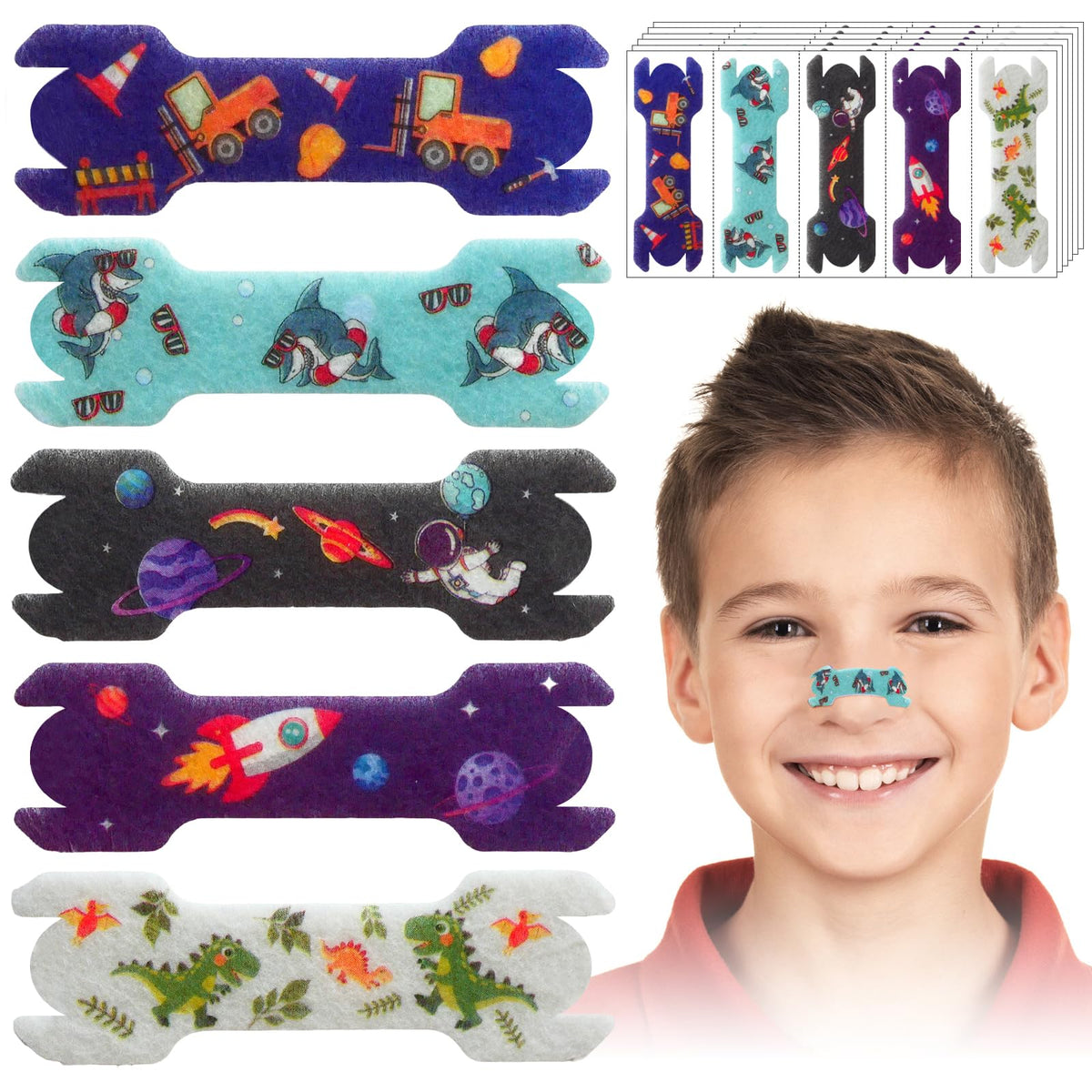 ElasignShopo bande nasale enfant petite taille facilite la respiration.