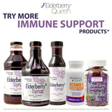 Type d’emballage et présentation du produit Elderberry Queen.