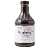 Elderberry Queen Sirop Sureau Noir Bouteille pratique pour la famille.
