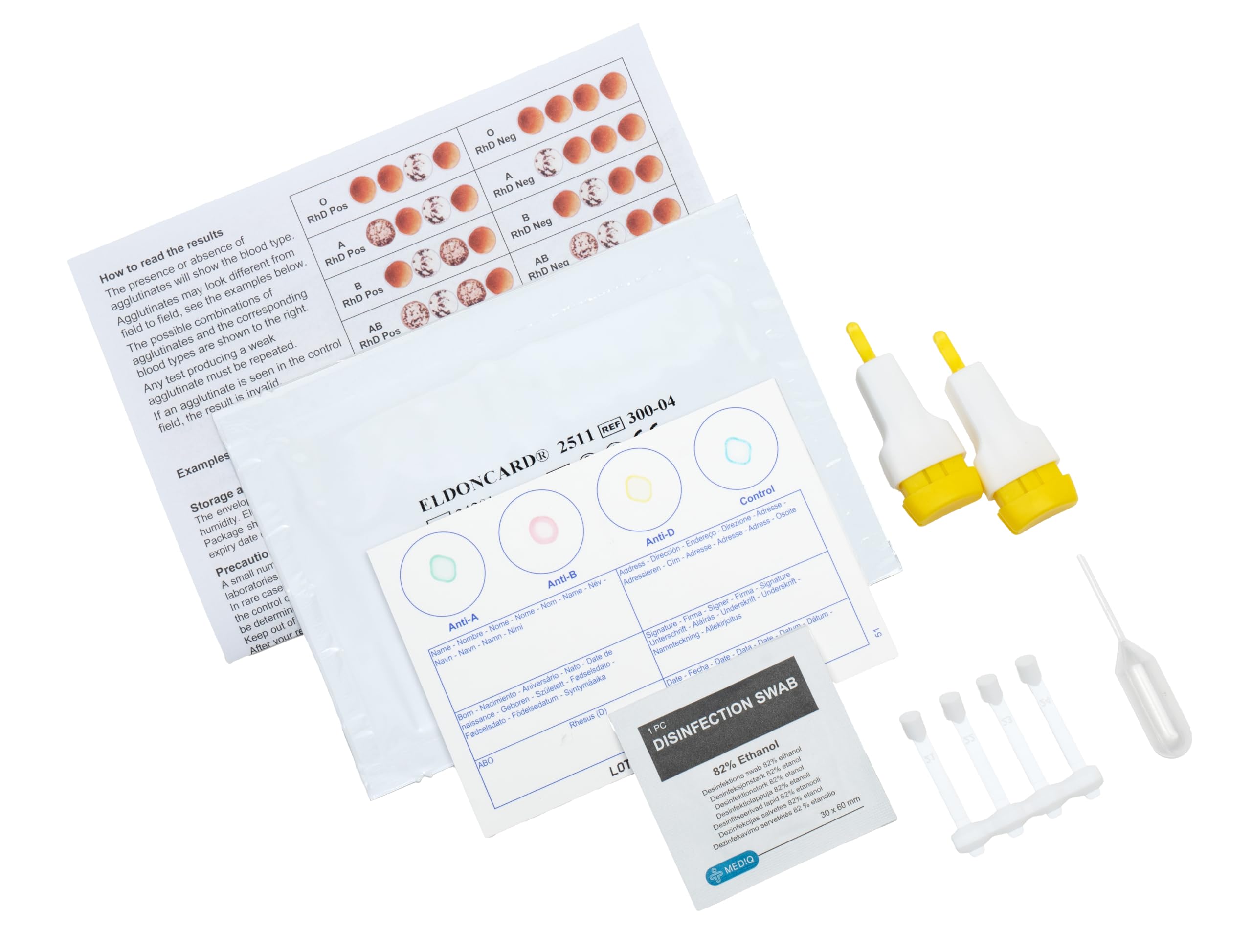 Lancementsterile EldonCard: prélèvement sûr et rapide à domicile