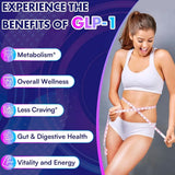 Electric Elixir GLP-1 Quotidien Probiotique étiquette claire pour comprendre les bénéfices potentiels.