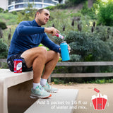 Format pratique pour sac à dos, hydratation en marathon ou randonnée.