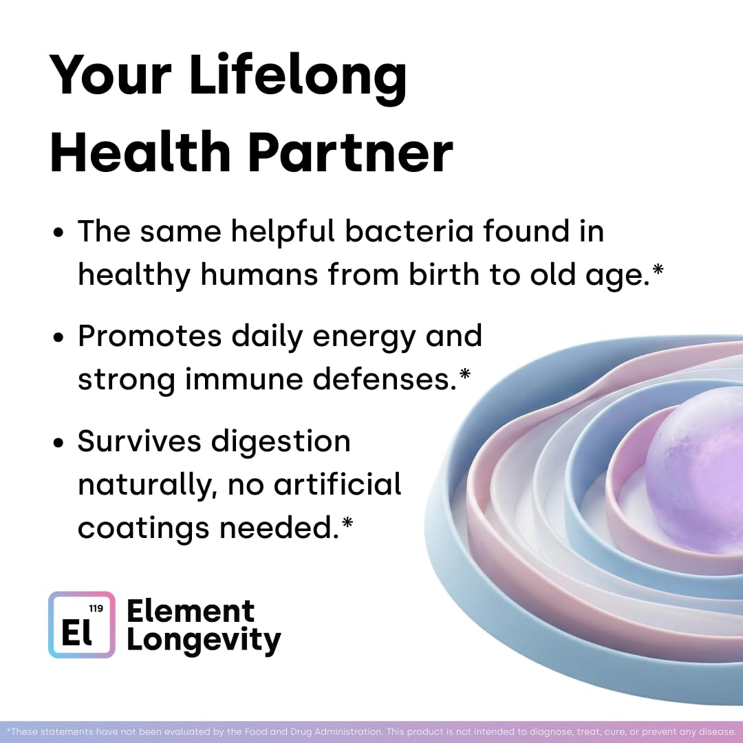 Element Longevity Dosage Quotidienne, dosage: peut s'intégrer facilement à la routine matinale.