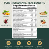Tablettes complètes Elements of Life Multivitamine Homme, soutien énergie et immunité.