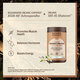 Shaker Elevate Organic protéine vanille, préparation rapide et pratique.