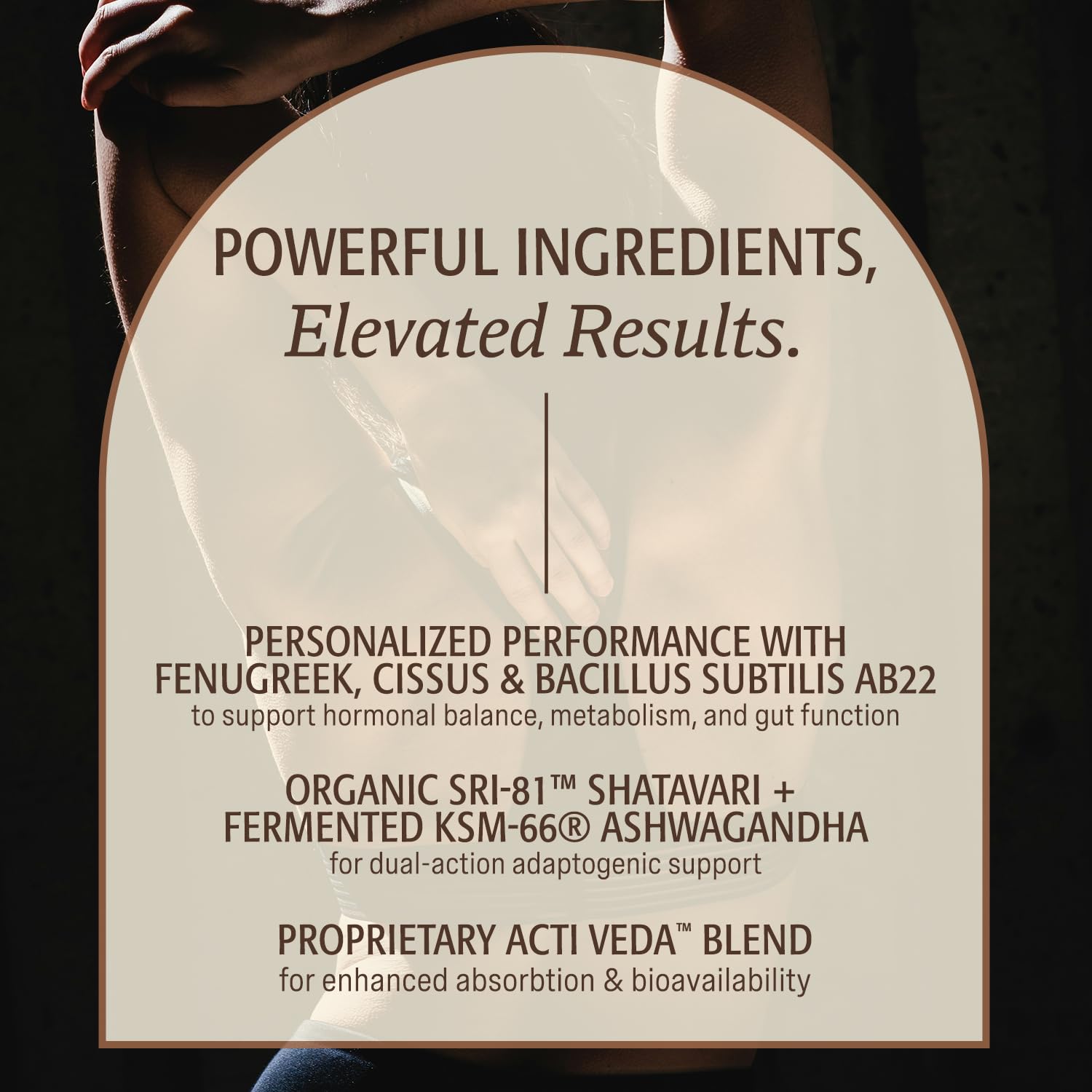 Mélange Shatavari 300 mg Elevate Organic, douceur ayurvédique.