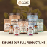 Routine quotidienne Elevate Organic Chocolat : shake rapide et goût agréable