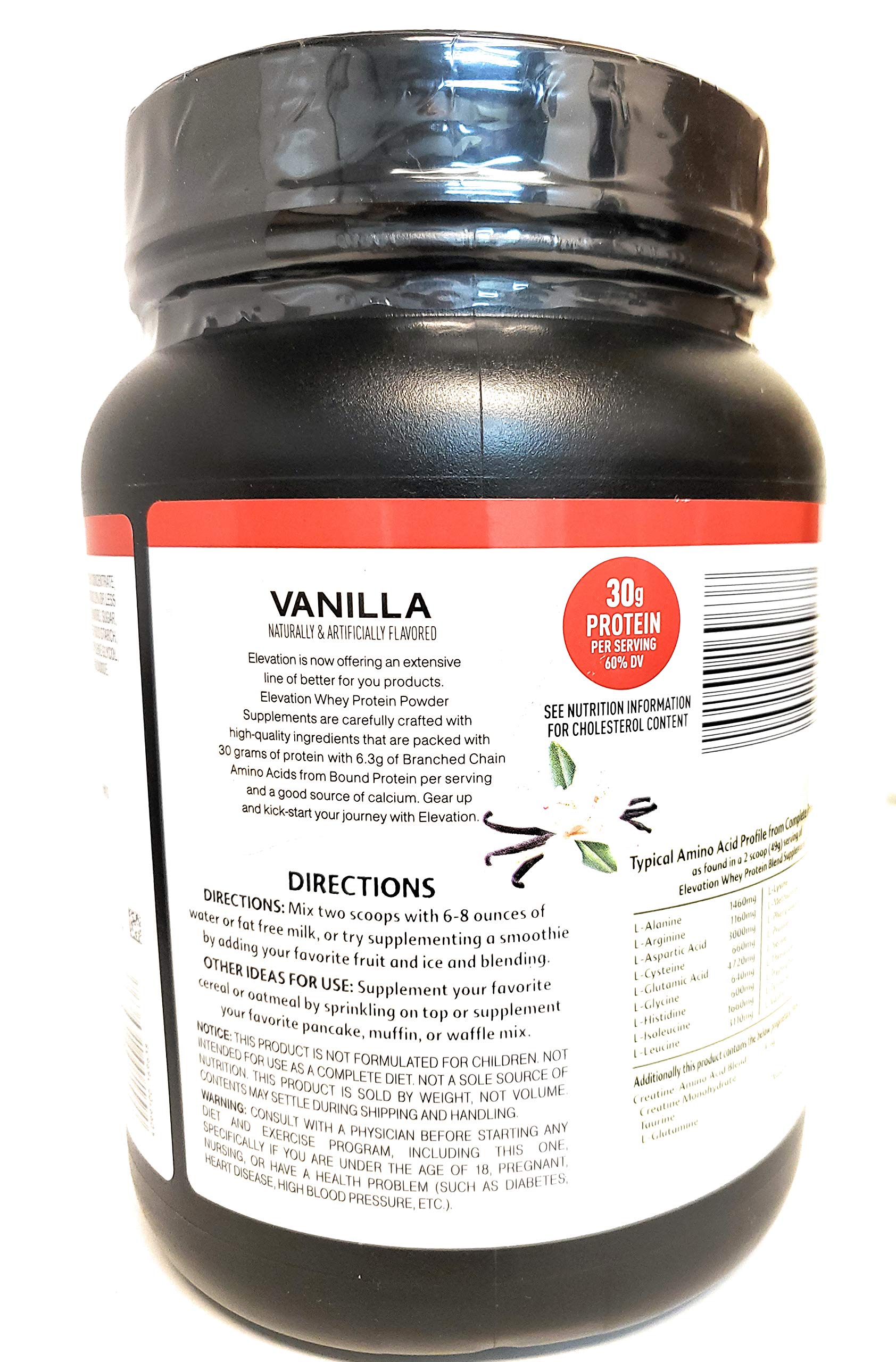 Élévation Millville vanille, idéal dans smoothies et recettes protéinées.