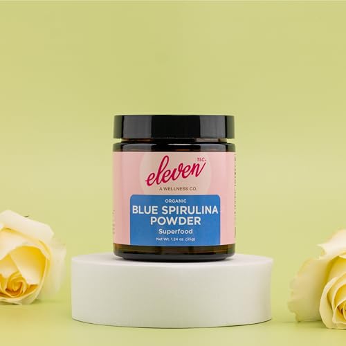 Eleven TLC spiruline bleue en poudre mesure-cuillere facilite les dosages
