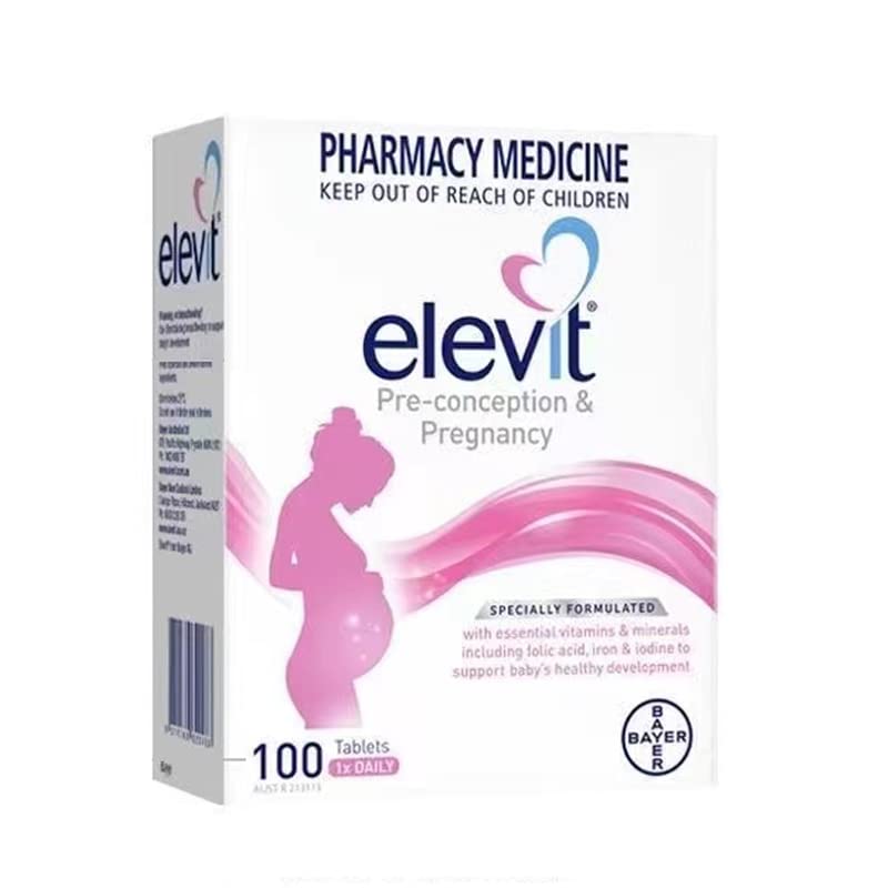 Élevit TAB avec iode — tablettes pratiques pour conception, grossesse et allaitement.