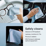 Lingette microfibre Elite Screens compacte idéale pour trousses et sacs