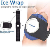 Elitehood pack glace 9 pouces avec support élastique pour zones plus larges