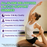 ELLAMENTZ bonbons gélifiés – L-théanine facilite une transition douce vers le repos.