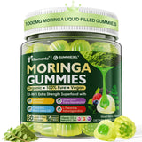 ELLAMENTZ bonbons gélifiés Moringa – Bouteille: format pratique pour énergie et bien-être quotidiens.