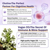 ELLAMENTZ gommes oméga-3 véganes, étiquette nutritionnelle avec DHA et EPA.