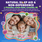 Gommes ELLAMENTZ Sommeil Enfants – Magnésium et glycinate pour la détente musculaire.