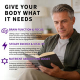 Absorption optimale grâce au poivre noir, Ellamentz CoQ10 Gummies.