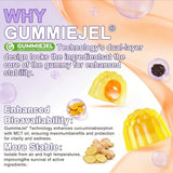 Ellamentz Gummies texture douce – expérience de mastication plaisante